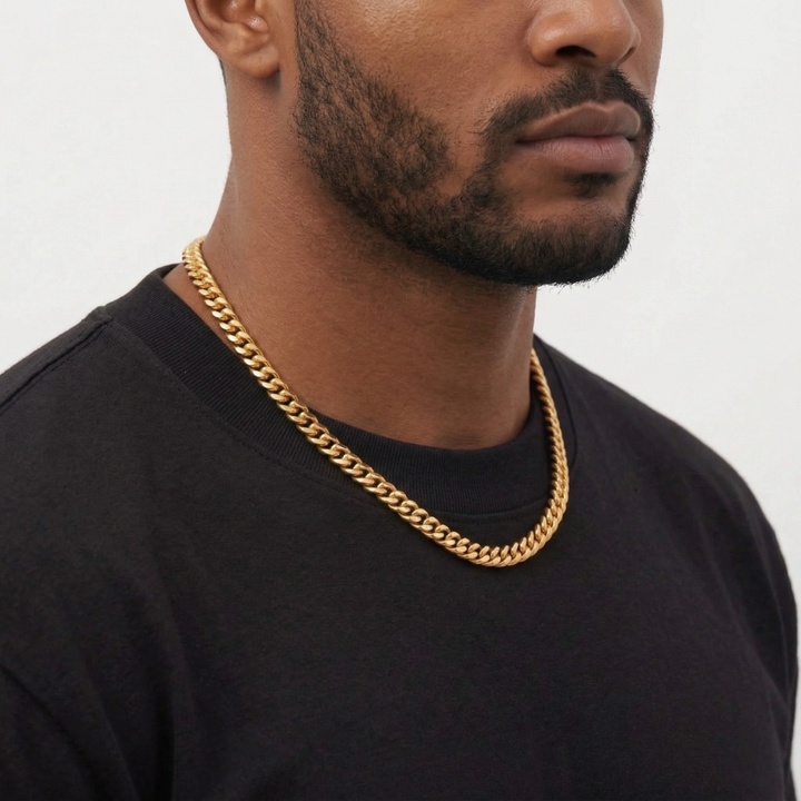 Cuban Chain (Gold) 8mm