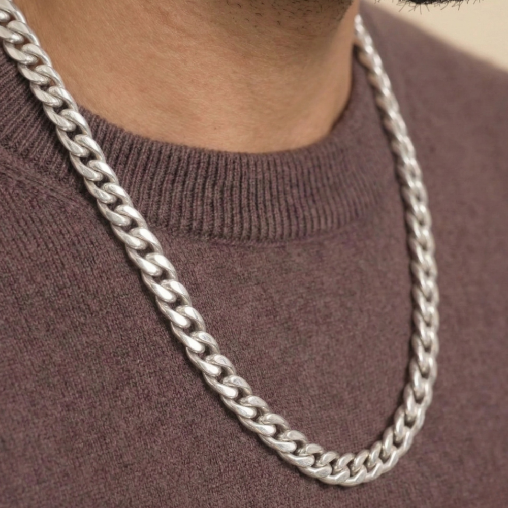 Cuban Chain (Silver) 8mm