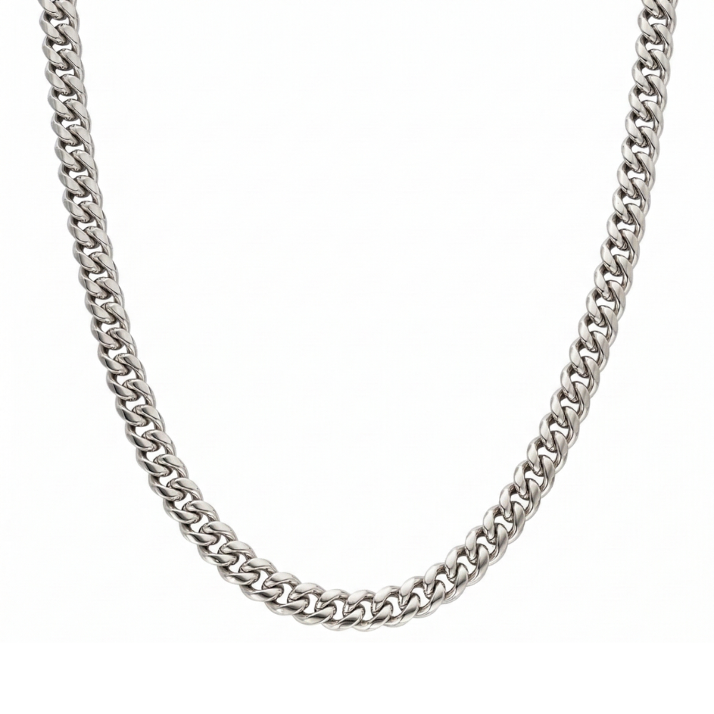 Cuban Chain (Silver) 8mm