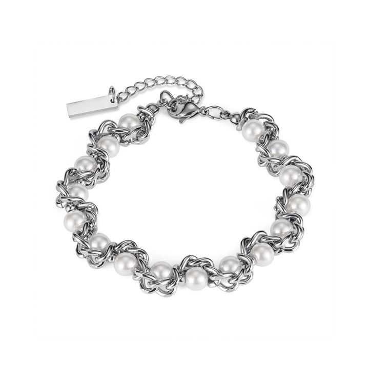Ren-Pearl Wrapped Bracelet