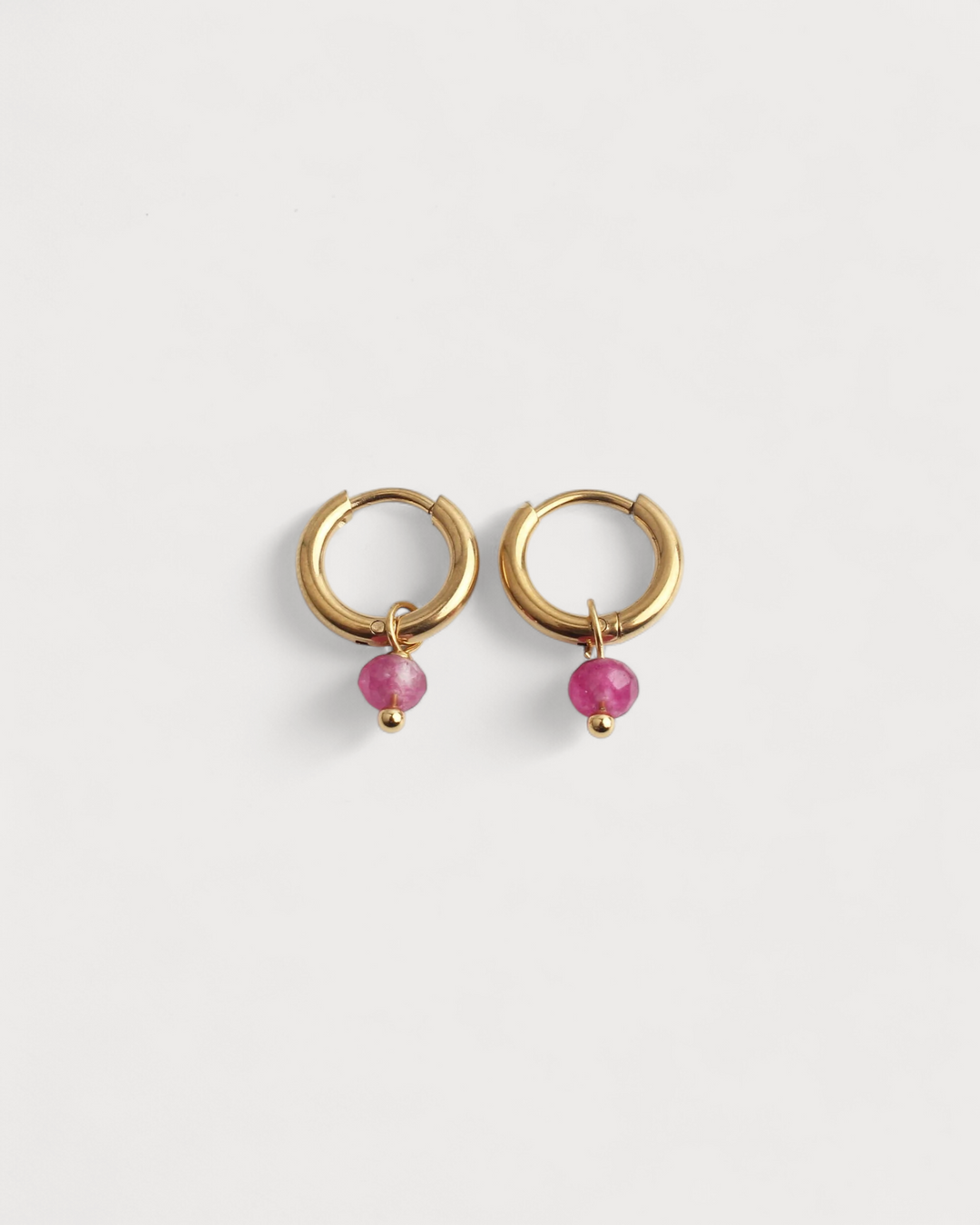 Rêver - Earrings - Natural stone - Stainless Steel
