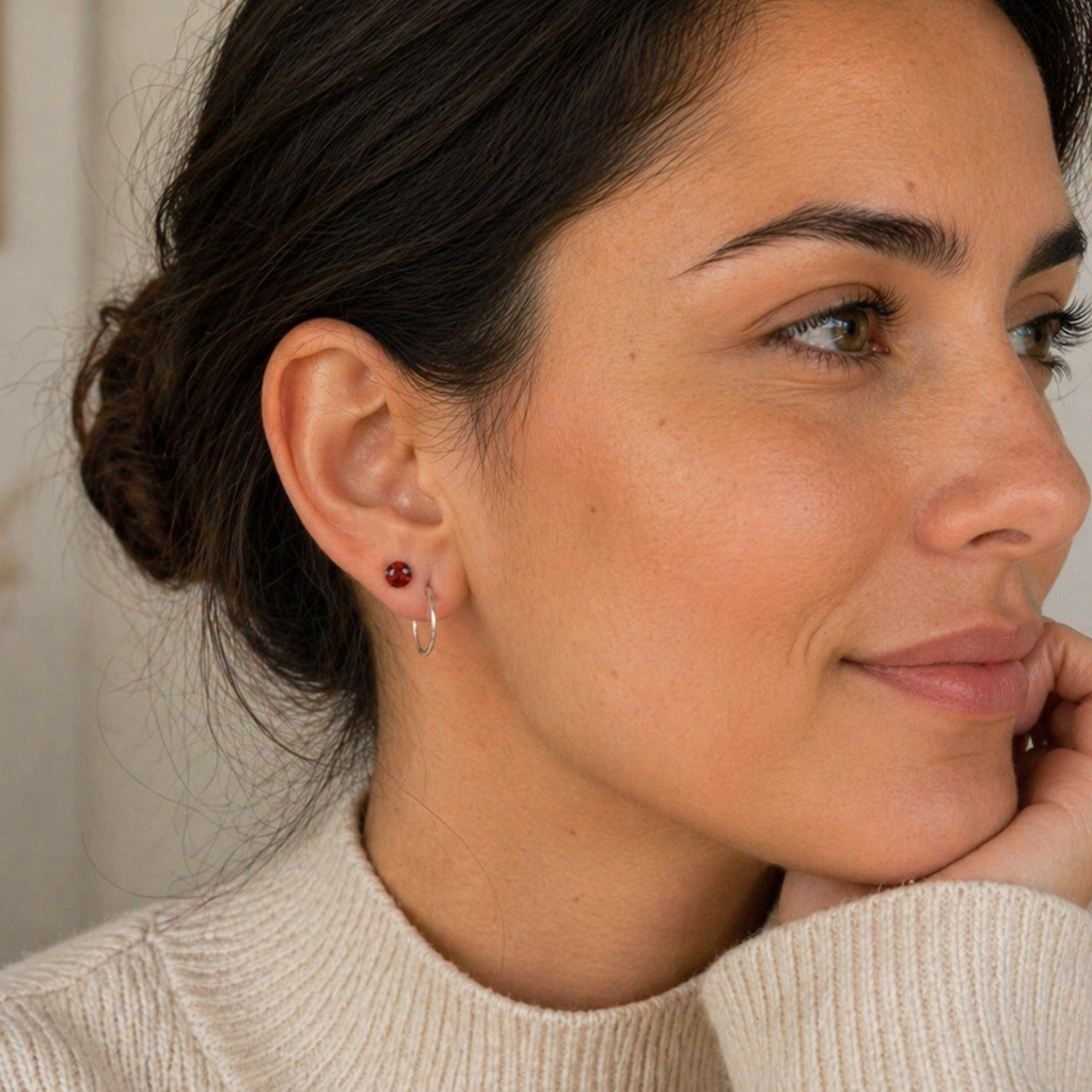 Hoops thin titanium 6 - 8 - 10 - 12 mm.