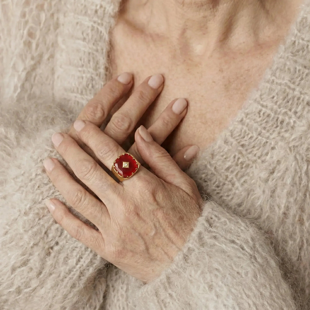 RubyRogue Statement Ring
