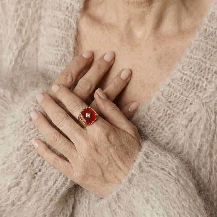 RubyRogue Statement Ring