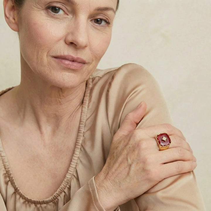 RubyRogue Statement Ring