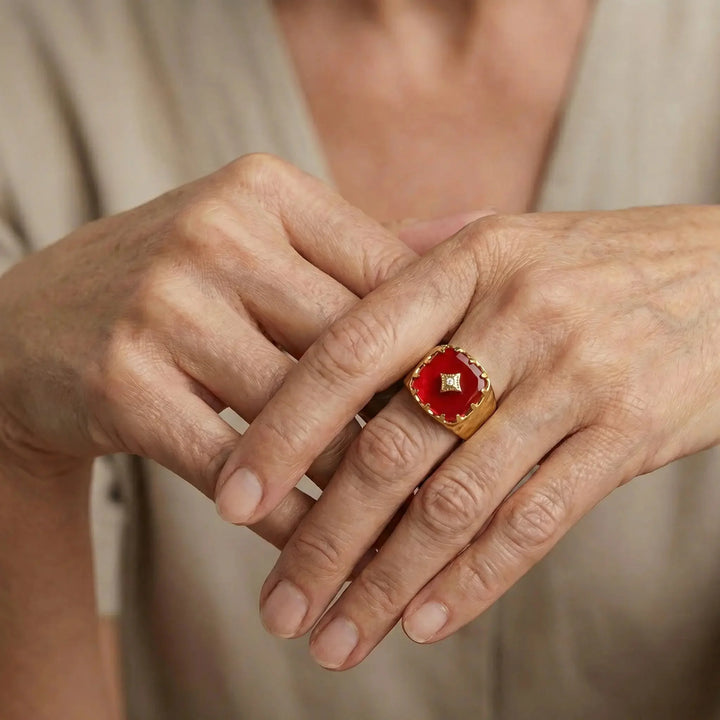 RubyRogue Statement Ring