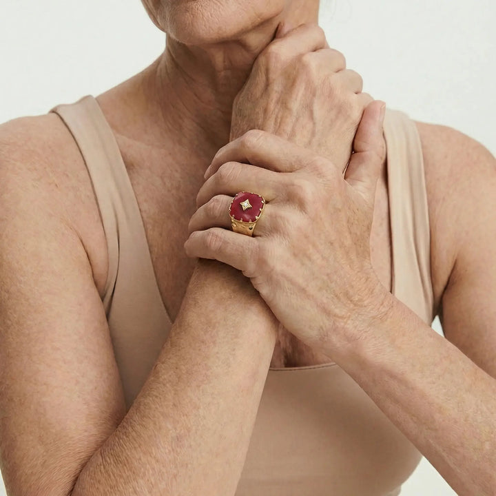 RubyRogue Statement Ring
