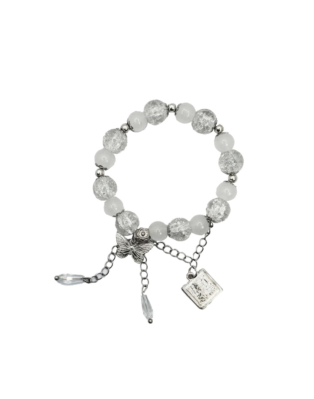 RUKIYA - White Bead Bracelet