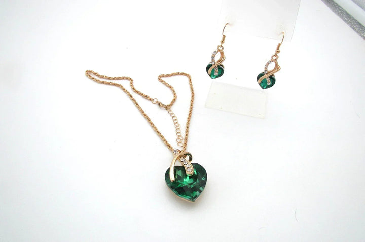 Birte | Jewelry Set | Emerald