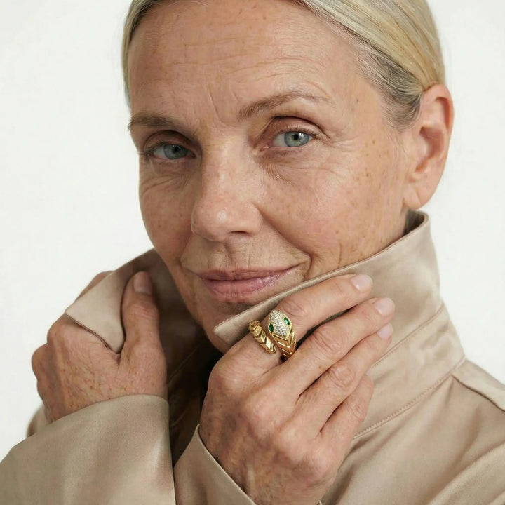 Serpent Embrace Ring