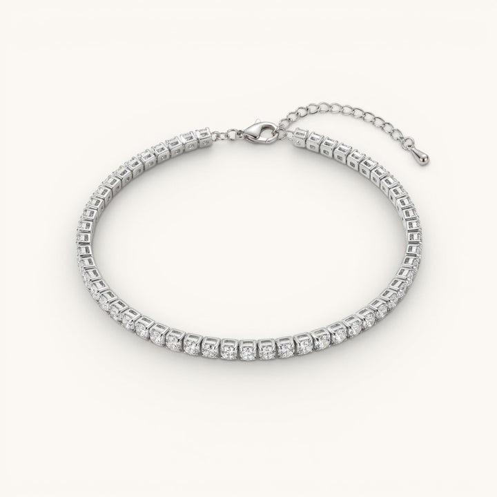 Blanc Anklet Silver