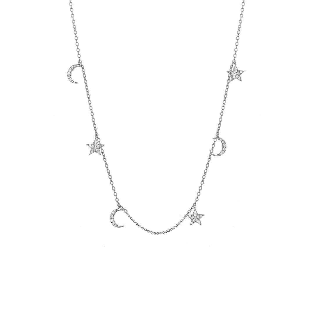 Star Moon Necklace