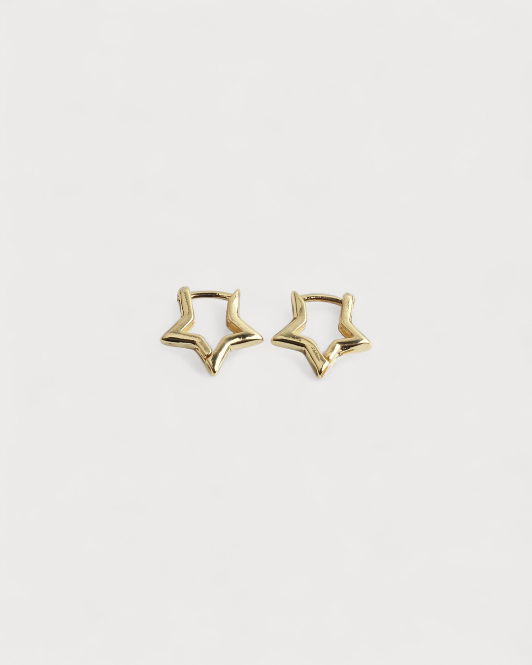 Star - Earrings - Plated