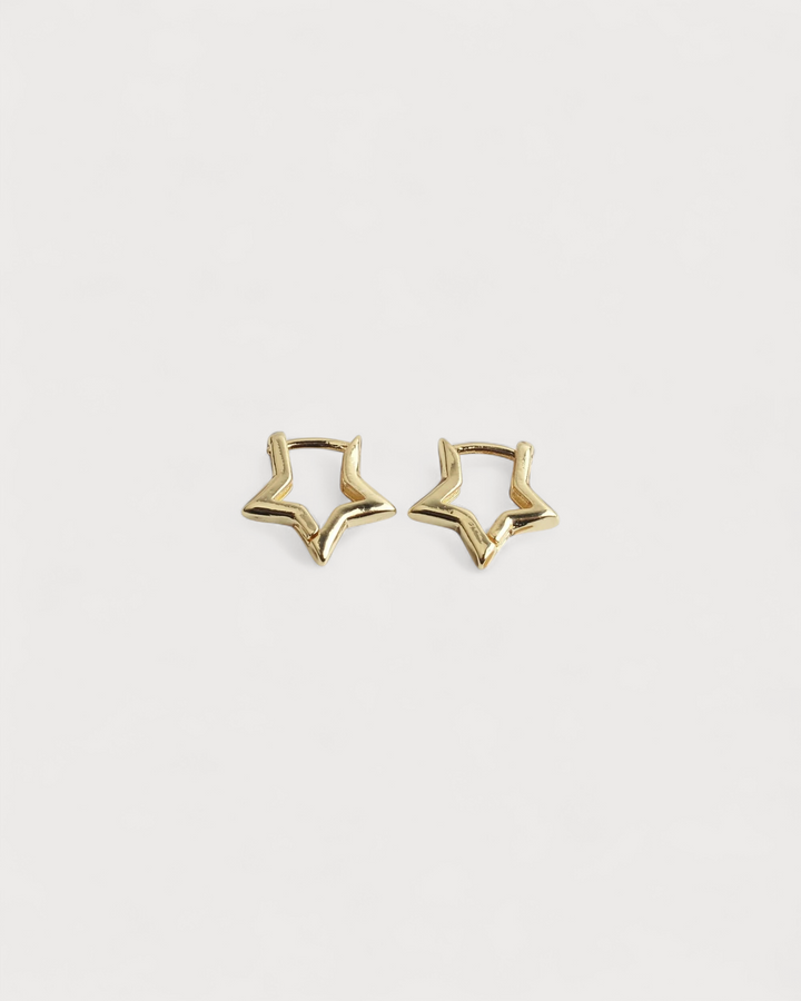 Star - Earrings - Plated