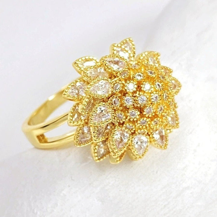 Sunflare Bloom Ring