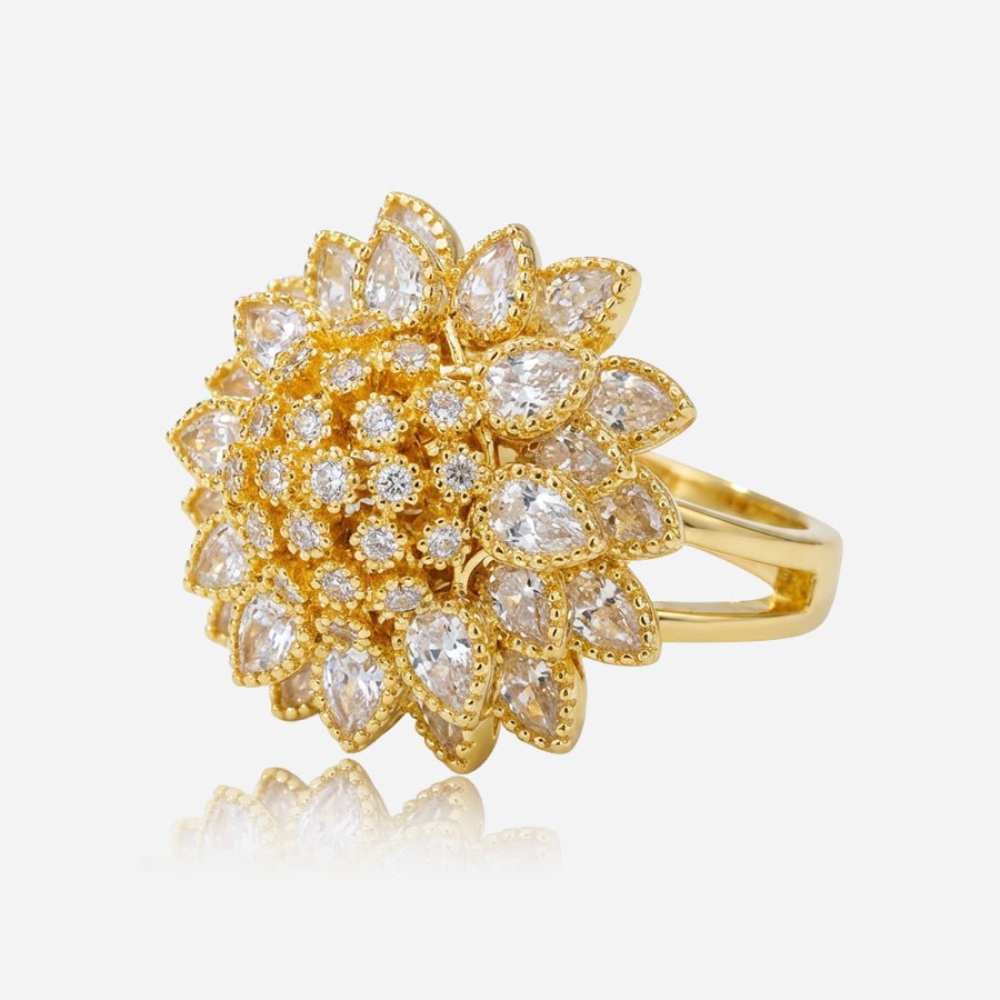 Sunflare Bloom Ring