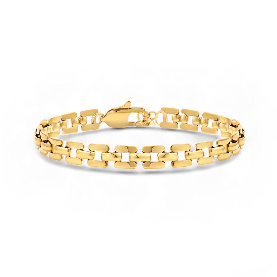 Timepiece Link Chain Bracelet