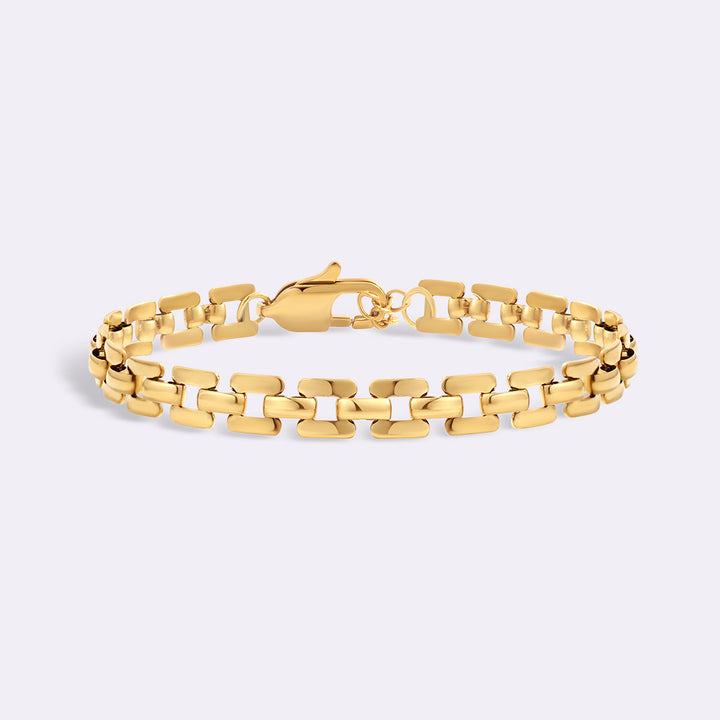 Timepiece Link Chain Bracelet