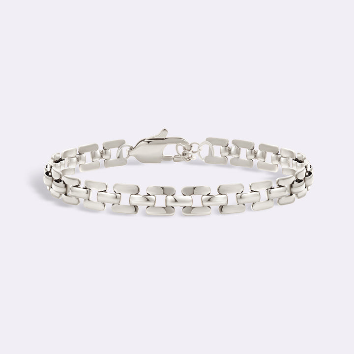 Timepiece Link Chain Bracelet