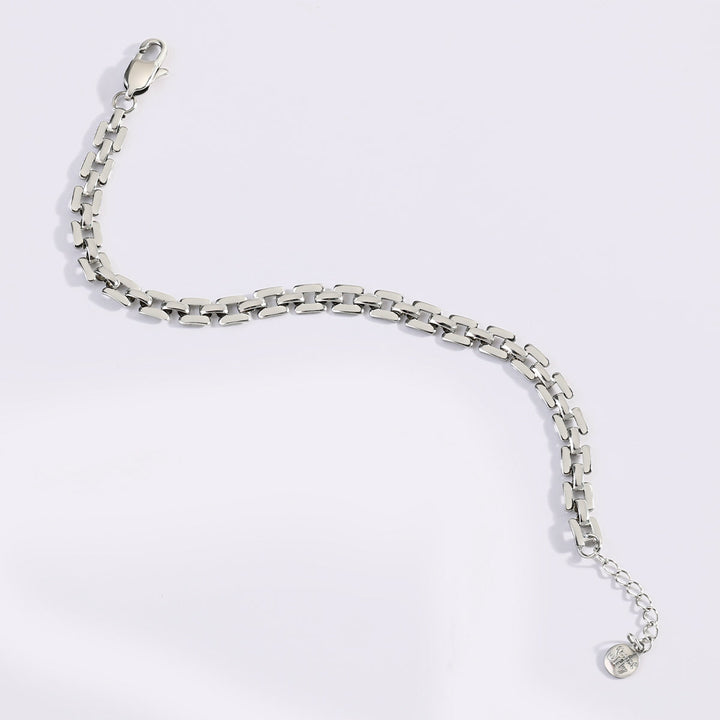 Timepiece Link Chain Bracelet