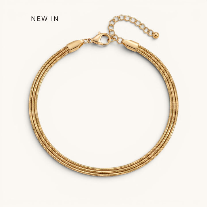 Tria Anklet Gold