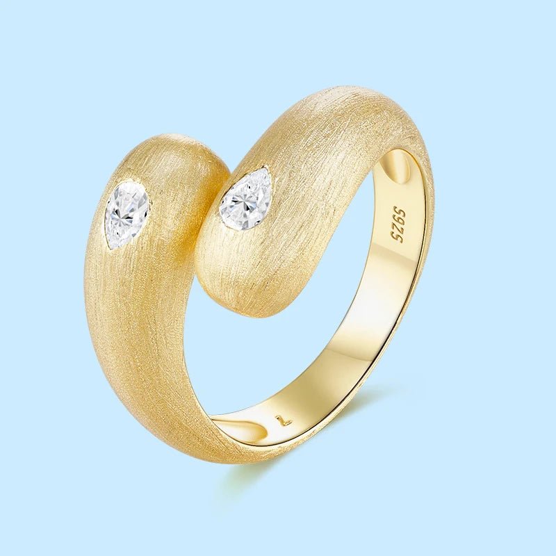 Twin Flame Zircon Ring