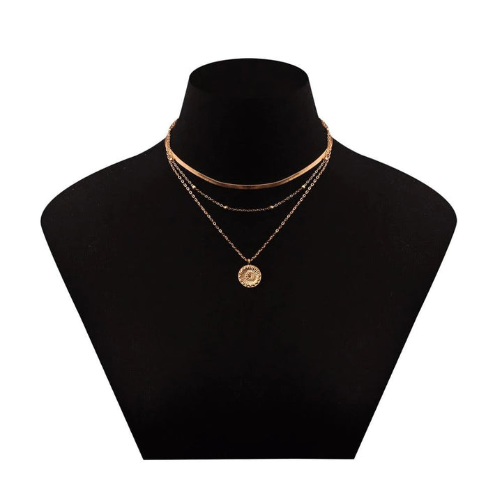 VINTAGE BOHEMIAN LAYERED NECKLACE