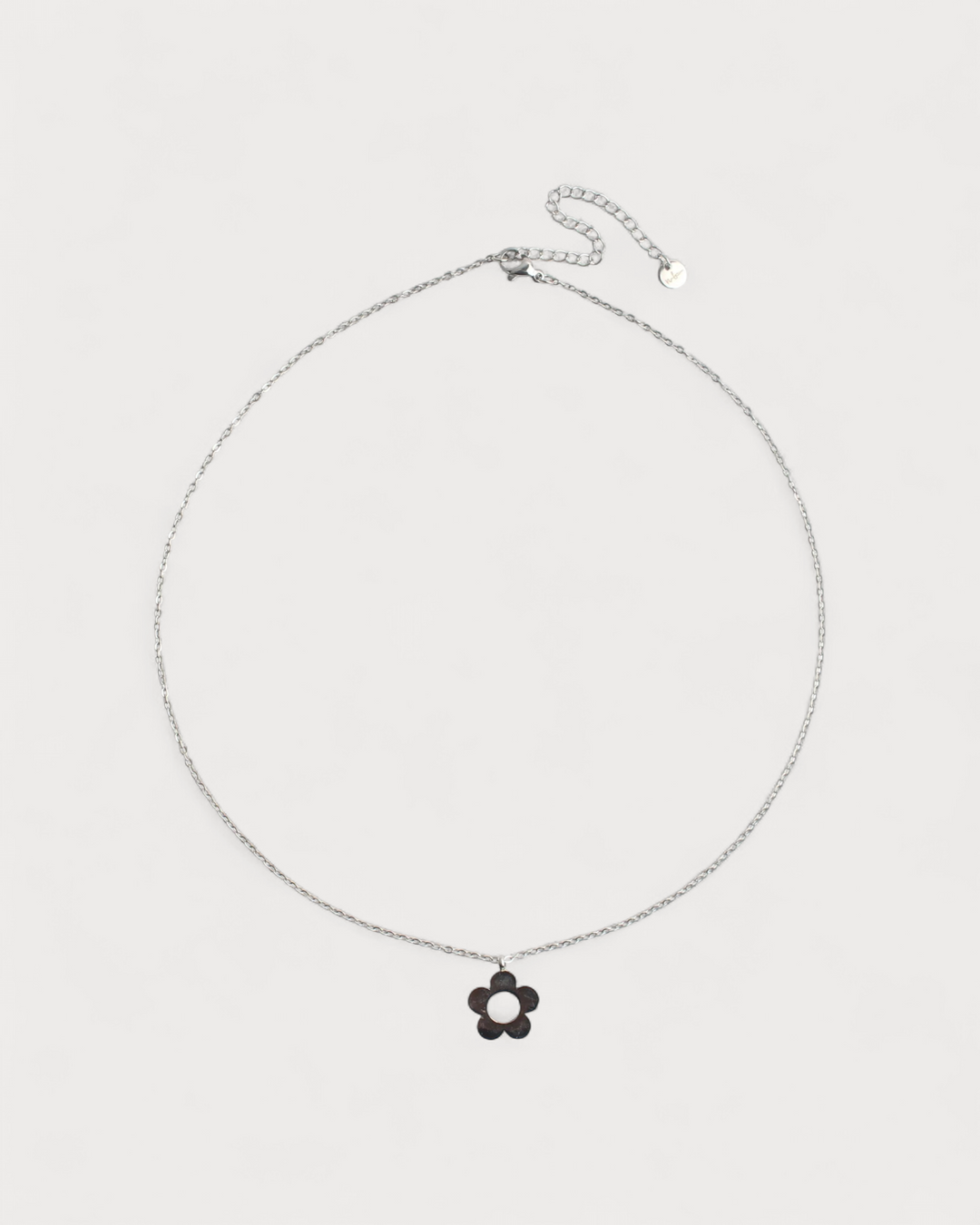 Beautiful Flower - Necklace - Stainless Steel