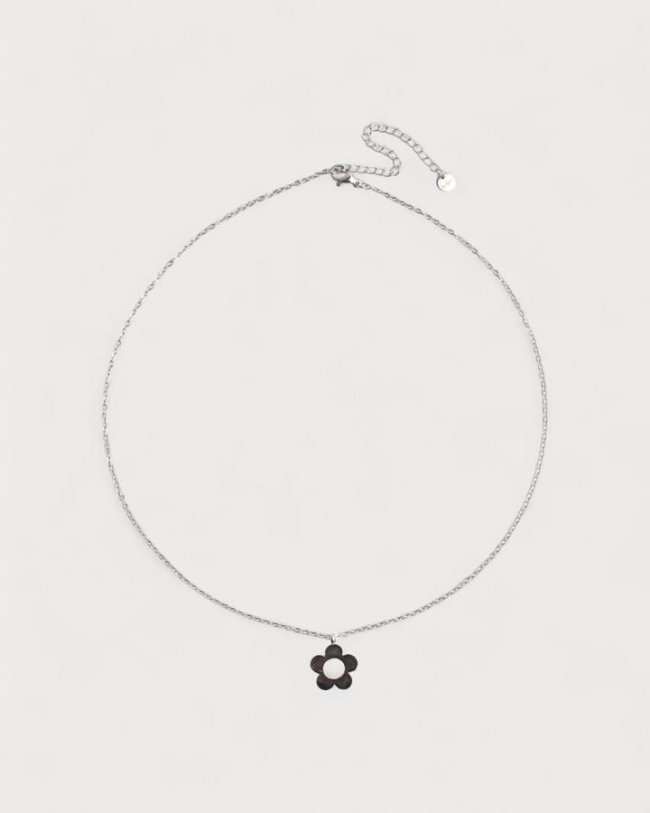 Beautiful Flower - Necklace - Stainless Steel