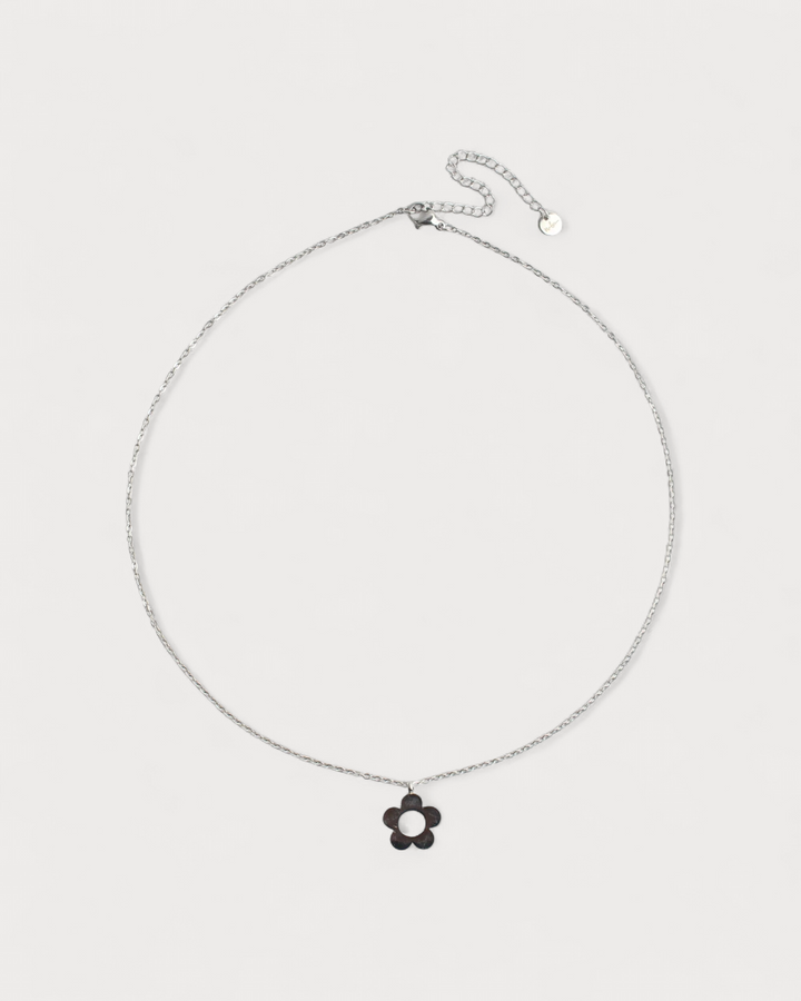 Beautiful Flower - Necklace - Stainless Steel