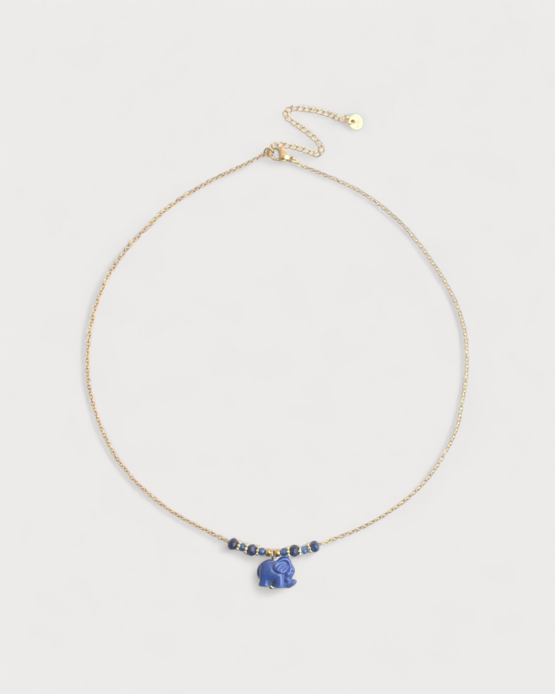 Elephant - Necklace - Stainless Steel