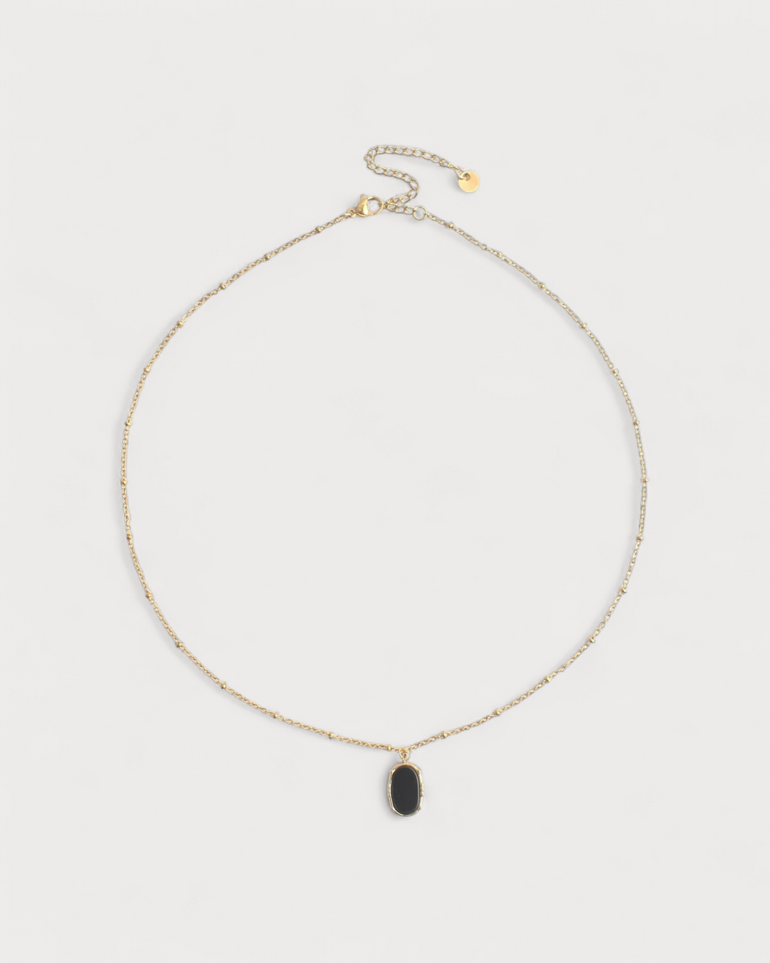 Evelyn - Necklace - Natural Stone - Stainless Steel