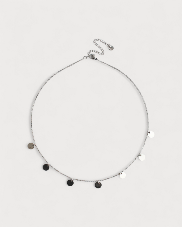 Coins - Necklace - Stainless Steel