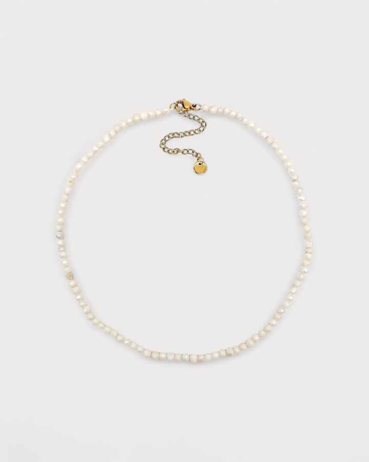 100% Real Fresh Water Pearl - Necklace - Stainless Steel