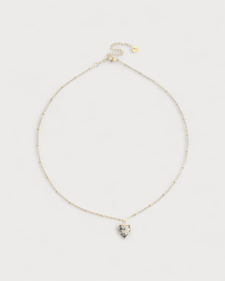 Cherish - Necklace - Natural Stone - Stainless Steel