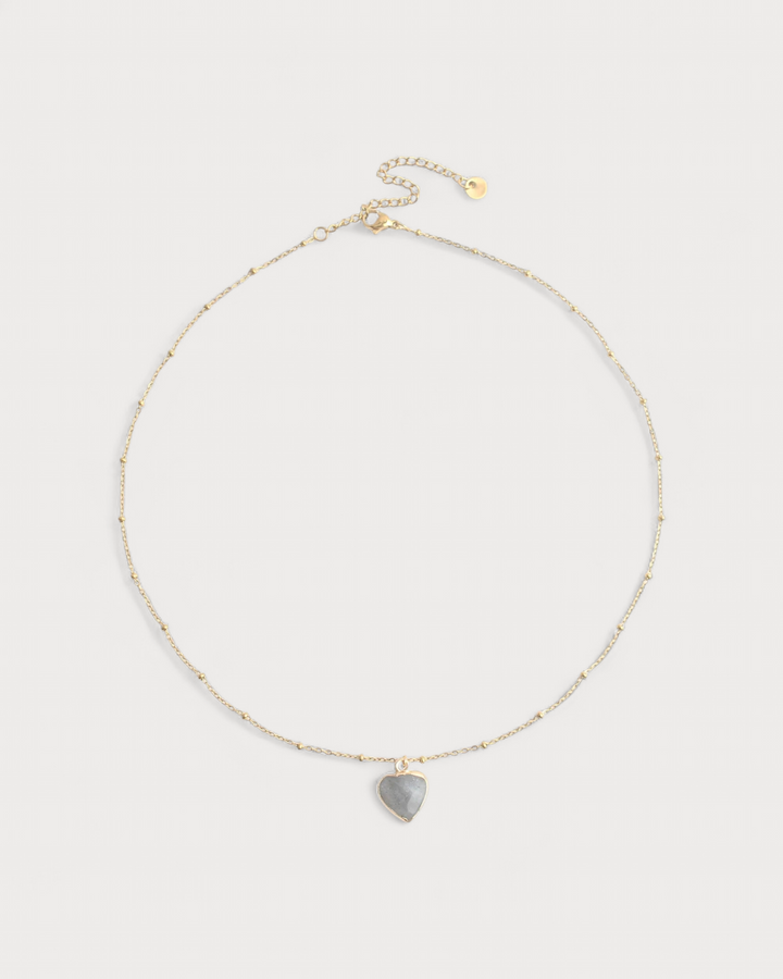 Cherish - Necklace - Natural Stone - Stainless Steel
