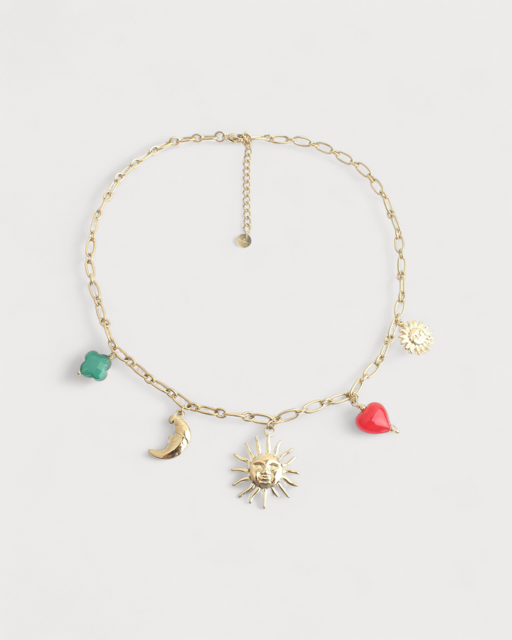 Charlie - Necklace - Stainless Steel
