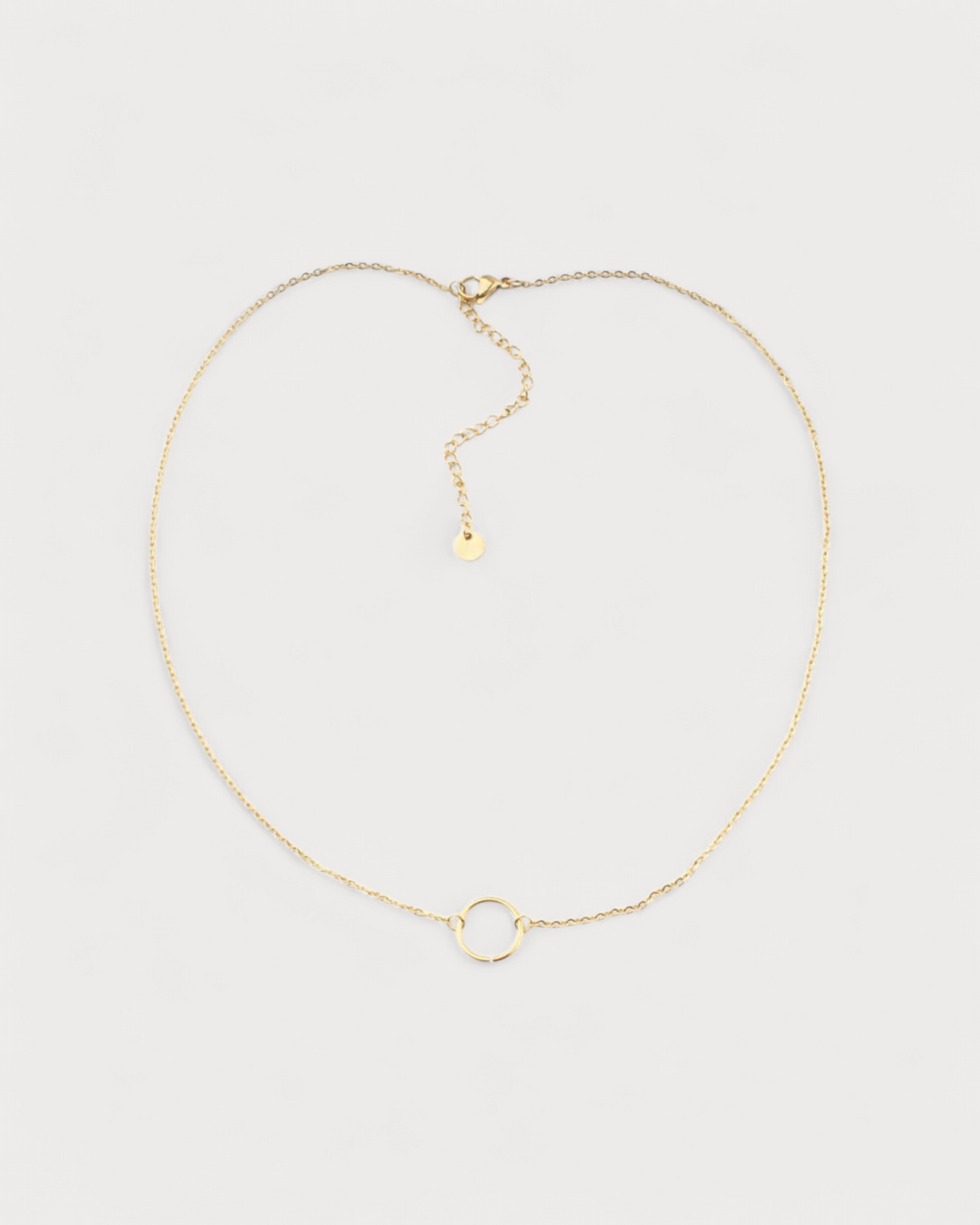Circle - Necklace - Stainless Steel