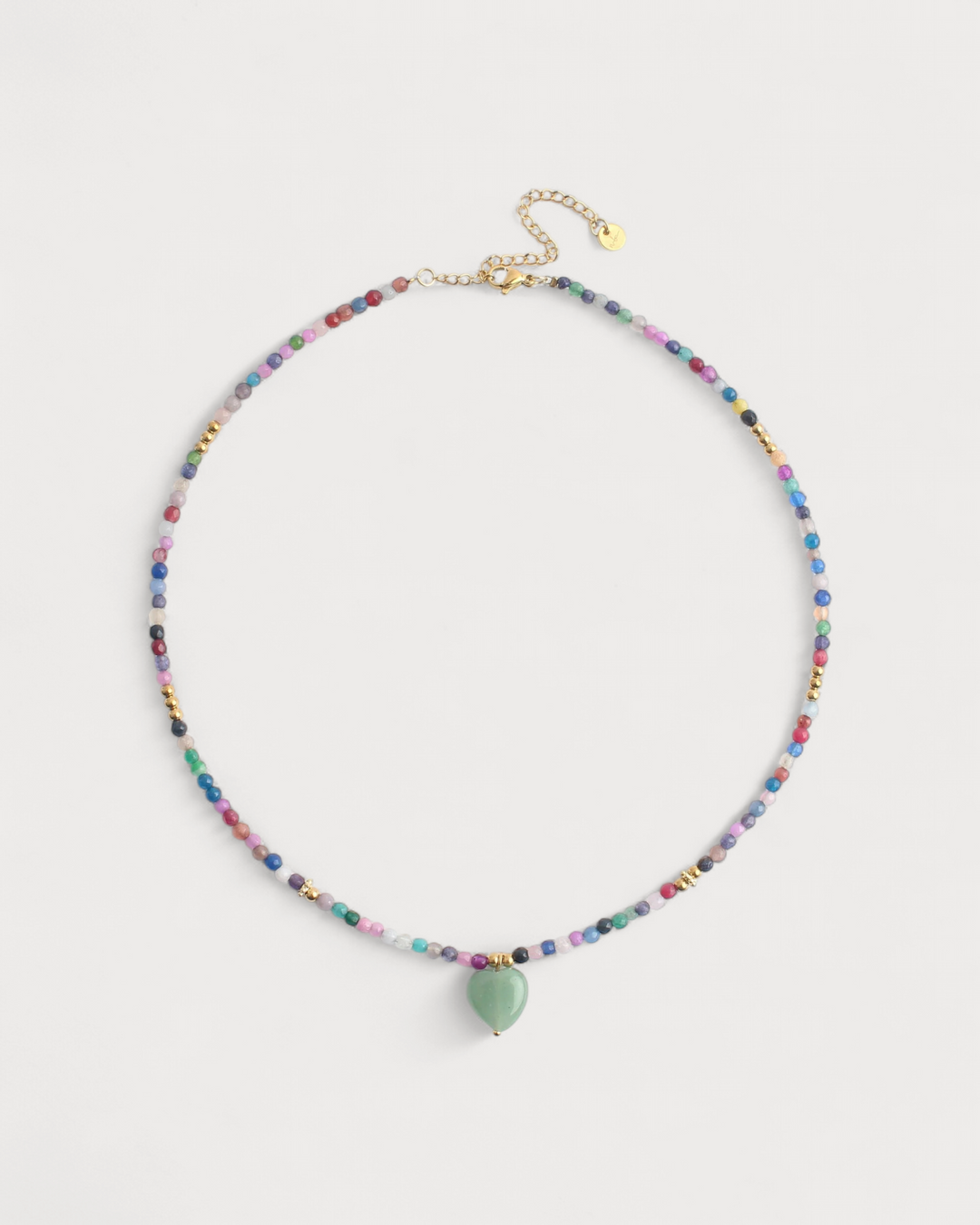 Capri - Necklace - Natural Stone - Stainless Steel