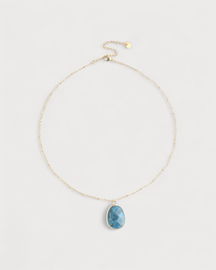 Edita - Necklace - Natural Stone - Stainless Steel