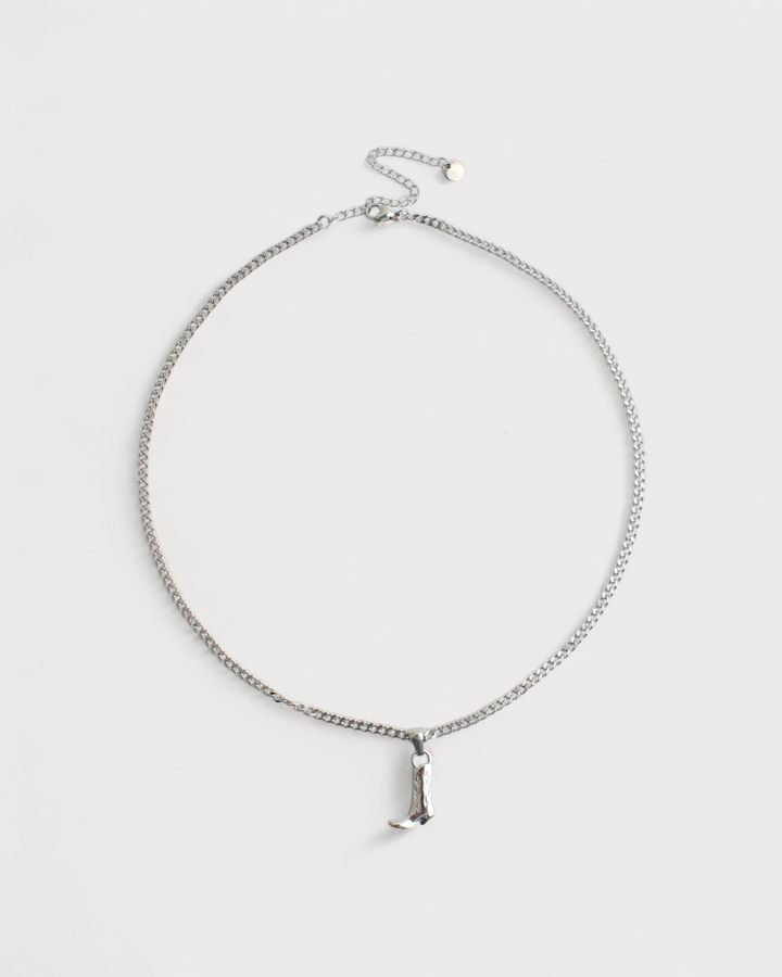 Cowboy Boots - Necklace - Stainless Steel