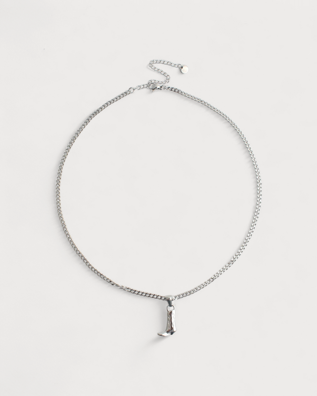 Cowboy Boots - Necklace - Stainless Steel