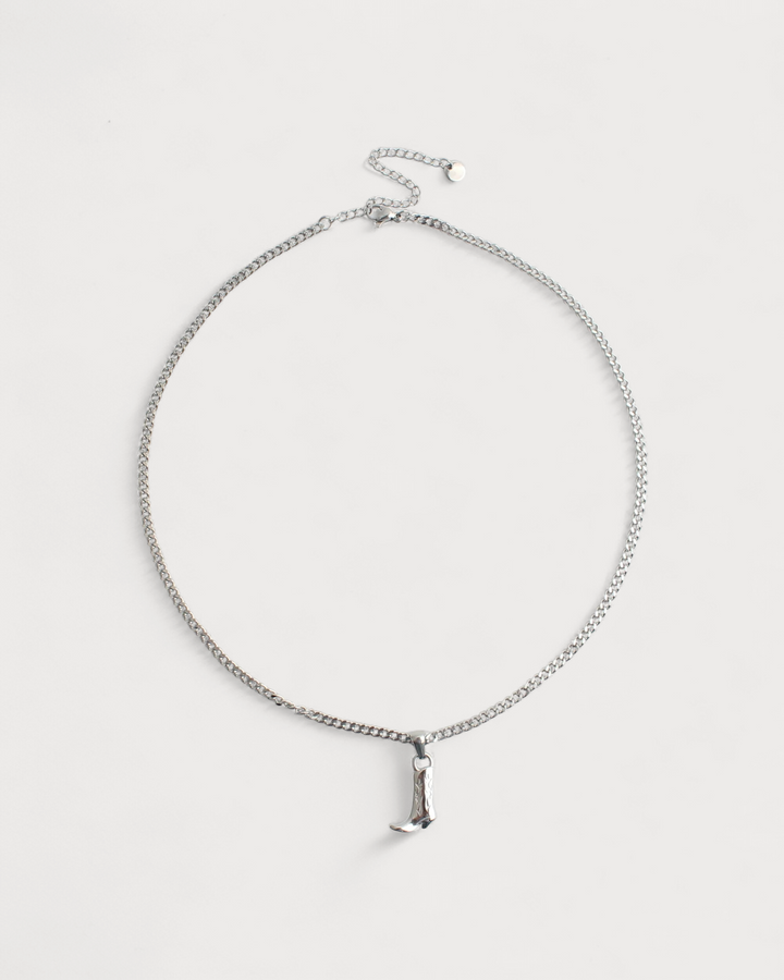 Cowboy Boots - Necklace - Stainless Steel